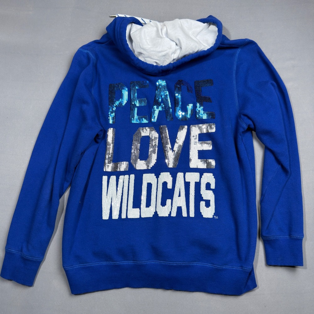 Vintage E5 College‎ Classics Wildcats Hoodie Full Zip Size XL